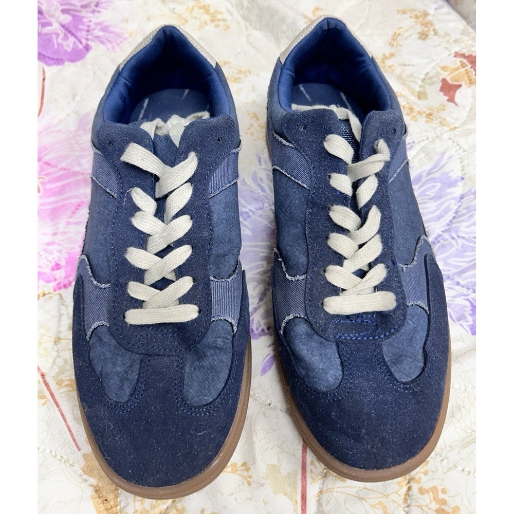 Blowfish Malibu Tastic Low Top Lace-Up Blue Athletic Sneakers Size 8 M